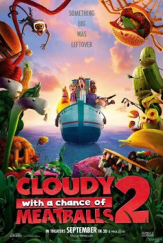 poster Cloudy with a Chance of Meatballs 2&nbsp;&nbsp;(2013)